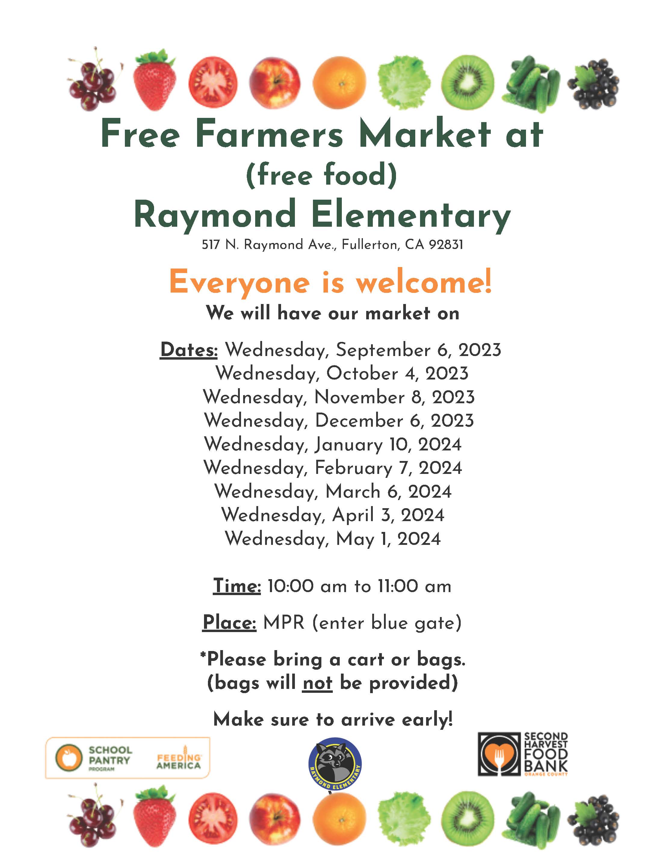 Farmer's Market flyer